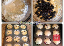 蓝莓马芬的做法图解2