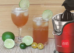 金桔柠檬红茶的做法图解3