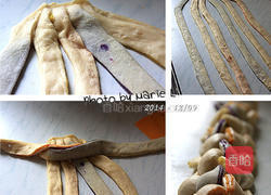 耶诞花圈面包‧爱的做法图解6