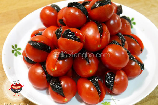 小番茄夹蜜饯