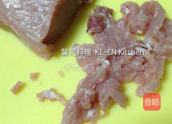 蒜苔肉丝的做法图解2