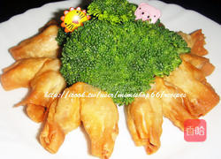 蟹肉开口笑的做法图解4