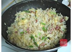 芦笋培根蛋炒饭的做法图解3