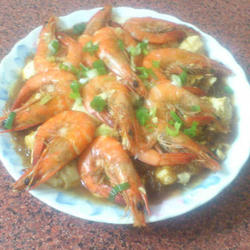 草虾豆腐冬粉煲的做法[图]