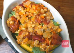 番茄红酱南瓜千层的做法图解3