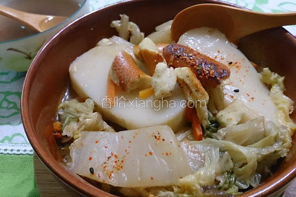 泡菜年糕