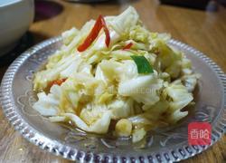 醋熘高丽菜的做法图解4