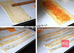 耶诞花圈面包‧爱的做法图解5