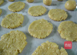 椰香麦片饼干的做法图解5