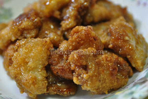 蜜香酥炸腌肉片