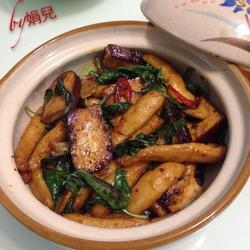 三杯黑豆干甜不辣的做法[图]