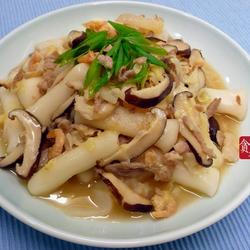 开阳白菜炒年糕的做法[图]