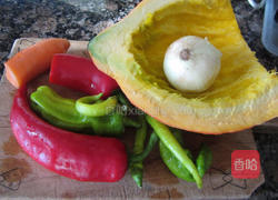 南瓜浓汤的做法图解1