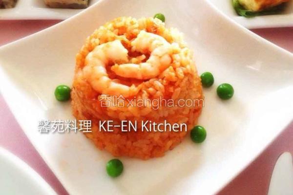 虾仁番茄炒饭
