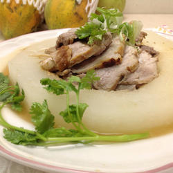 盐麹里脊肉冬瓜环的做法[图]