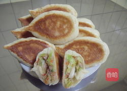 叶形水煎包的做法图解6