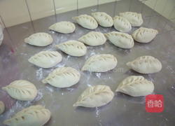 叶形水煎包的做法图解4