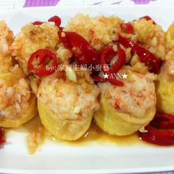 鲜虾日式豆腐的做法[图]