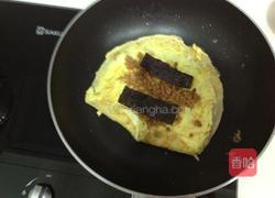 海苔肉松起司蛋饼的做法图解4