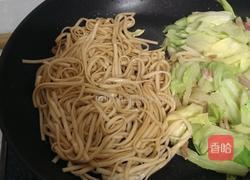 家常炒面的做法图解3