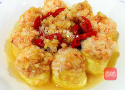 鲜虾日式豆腐的做法图解4