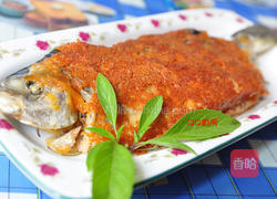 迷迭香起司花鲳的做法图解9