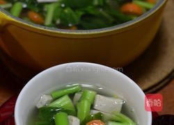 上海白菜清汤的做法图解3