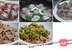 五味鸡胗的做法图解1