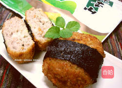 日式海苔炸肉饼的做法图解6