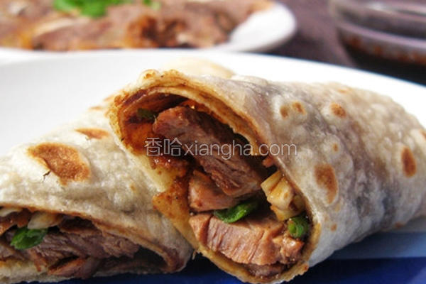 牛肉卷饼