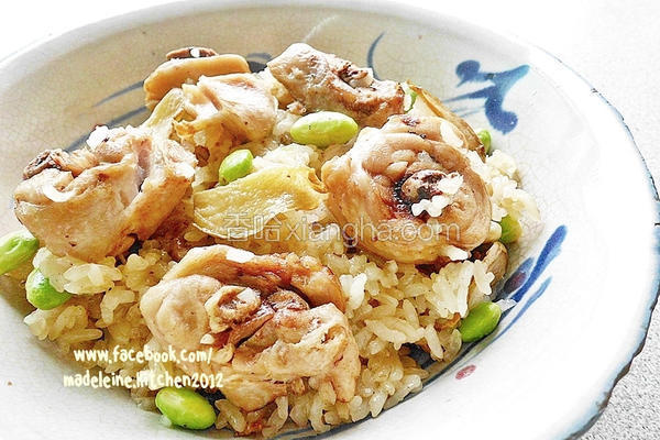 麻油鸡肉饭