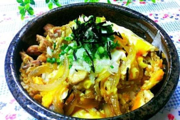 鸡肉亲子丼