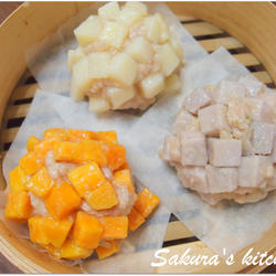 三色珍珠丸子的做法[图]
