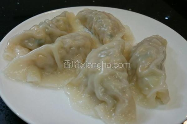 玉米高丽菜水饺