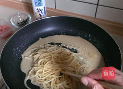 明太子意大利面的做法图解6