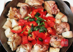 甜椒薯仔鸡翼的做法图解6