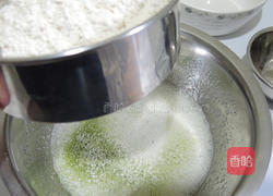 抹茶杏仁脆片的做法图解3