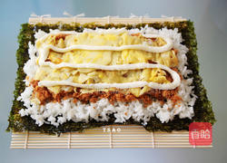 海苔饭卷的做法图解2