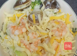 白酱海鲜焗烤饭的做法图解9