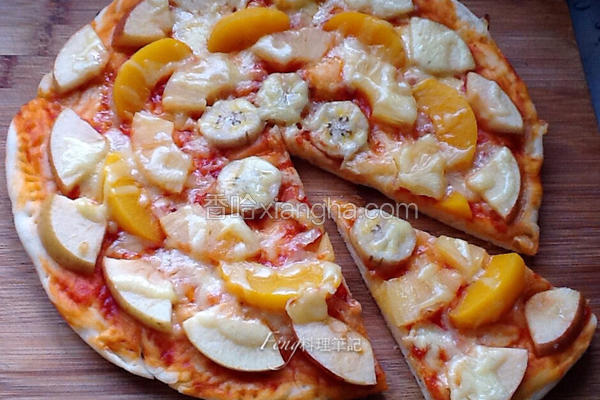 手工水果脆皮披萨