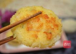 虾肉蔬菜煎米饼的做法图解9