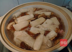 竹笙干贝鸡汤的做法图解5