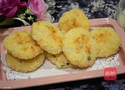 虾肉蔬菜煎米饼的做法图解8
