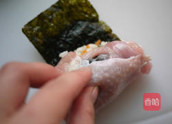 海苔鸡腿饭卷的做法图解5