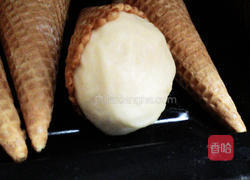 巧克力甜筒面包的做法图解3