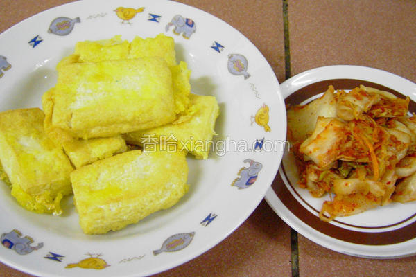 油炸板豆腐