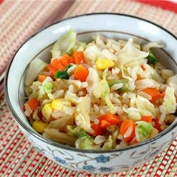 活力蔬菜糙米饭的做法[图]