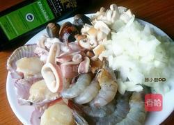 海鲜黄金炖饭的做法图解1