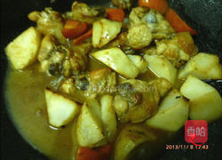 马铃薯烧鸡的做法图解5