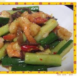 虾球辣味脆瓜的做法[图]